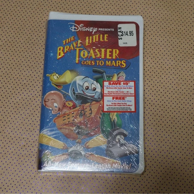 THE BRAVE LITTLE Toaster Goes to Mars VHS SEALED £46.60 PicClick UK