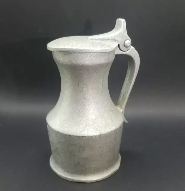 Vintage Selangor Pewter Pouring Pitcher 5.5” Tall