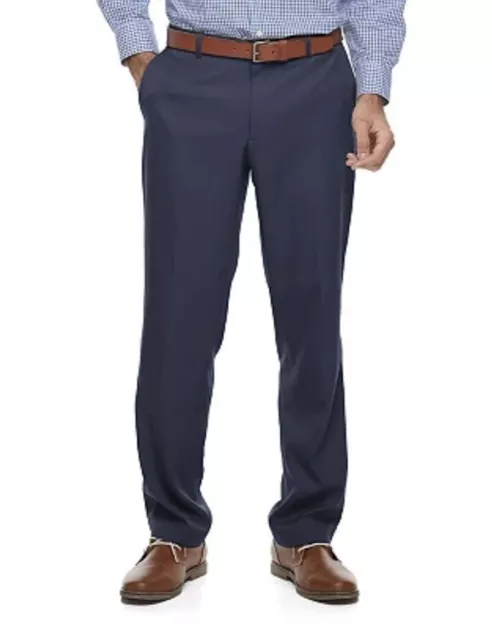 NWT APT.9 Men's EXTRA-SLIM FIT NAVY DRESS PANTS 34X36