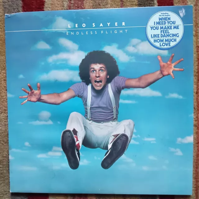 LEO SAYER - ENDLESS Flight - Original UK 12 “ Vinyl LP ( 1976 ) - CHR 1125