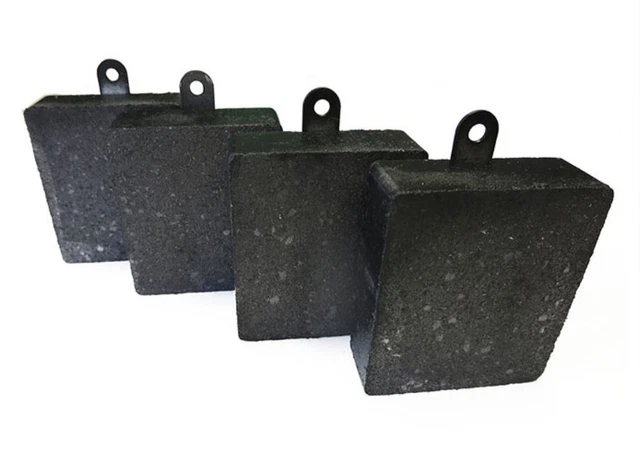 Brake Pad Set For Jaguar MK2, Daimler V8, MK10, E-Type S1 – Front Or Rear – Part #10821 – UK Made 3 thumbnail image