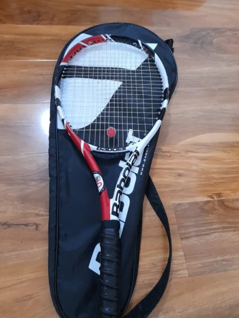 BABOLAT Extra Sweetspot  XS 105 Tennis Racquet . 1:4 1/8. With New Grip & Case
