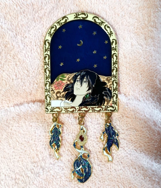 RARE* VITRAIL HOWL'S Moving Castle Ghibli Épingle/insigne/épingles en