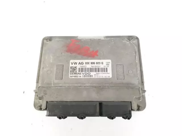 03E906023Q boîtier moteur uce pour SKODA FABIA II (5J) 1.2 CGP 2007 K1878-34503