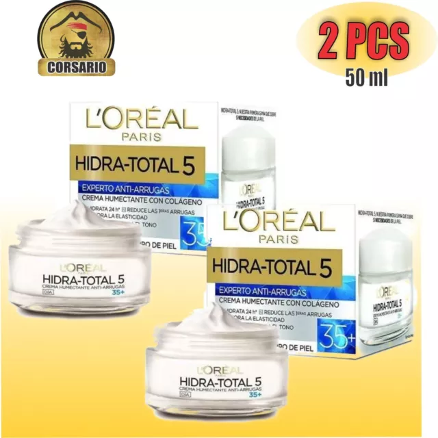 LOréal Paris Hydra Total 5 Expert Facial Cream +35 x 50 ml-2 PCS