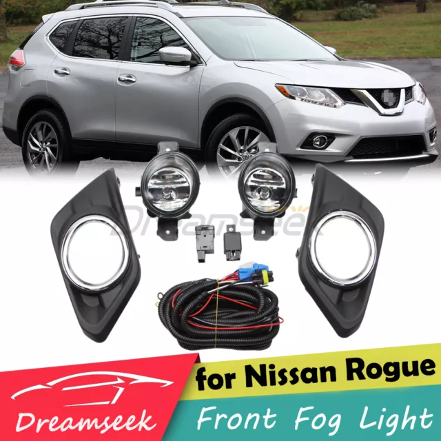 Brouillard Lumière Pour Nissan Rogue X-Trail 14-16 Interrupteur Câblage Harnais