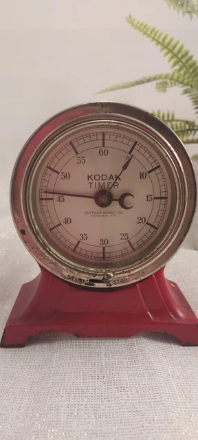 Temporizador de fotos vintage Eastman KODAK cuarto oscuro de la década de 1950 - ¡Funciona muy bien! Envío gratuito