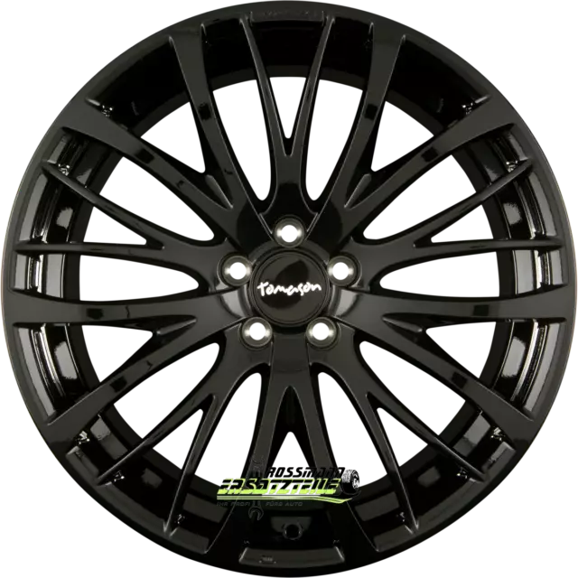 Tomason TN7 black painted 8.5x18 ET30 - LK5/100 ML63.4 Felge Alu