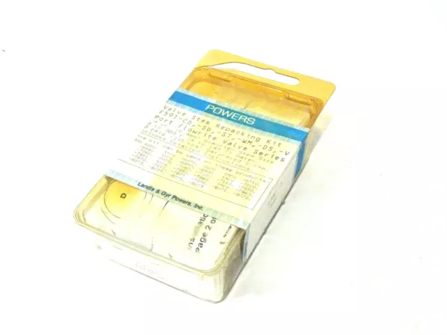 New Landis & Gyr 591-501 Valve Stem Repacking Kit Model 019545 591501