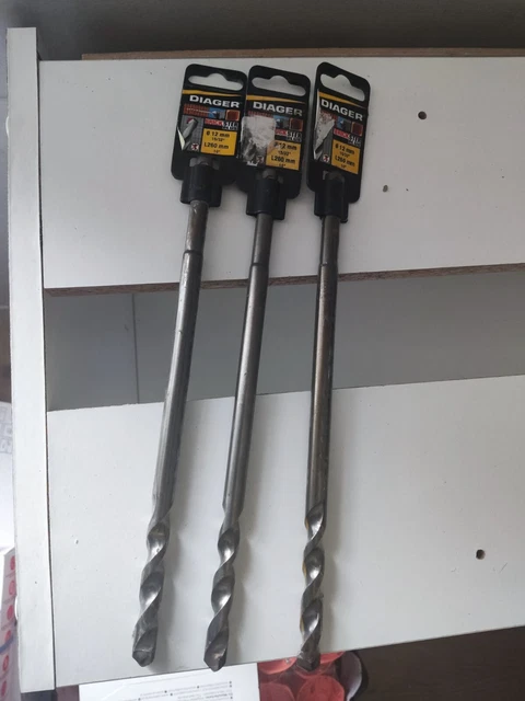 DEWALT DT7608QZ Lot De 3 Mèches D'Amorce Taille 6 - Idéal Pour Fraisage Précis Sur Bois