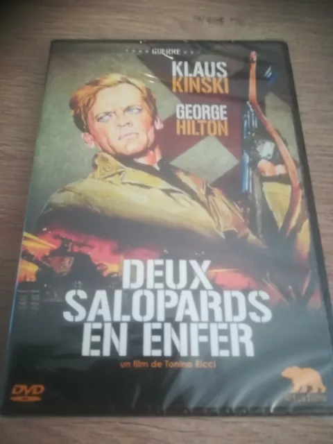 * Dvd Neuf Sous Blister Deux Salopards En Enfer  Klaus Kinski
