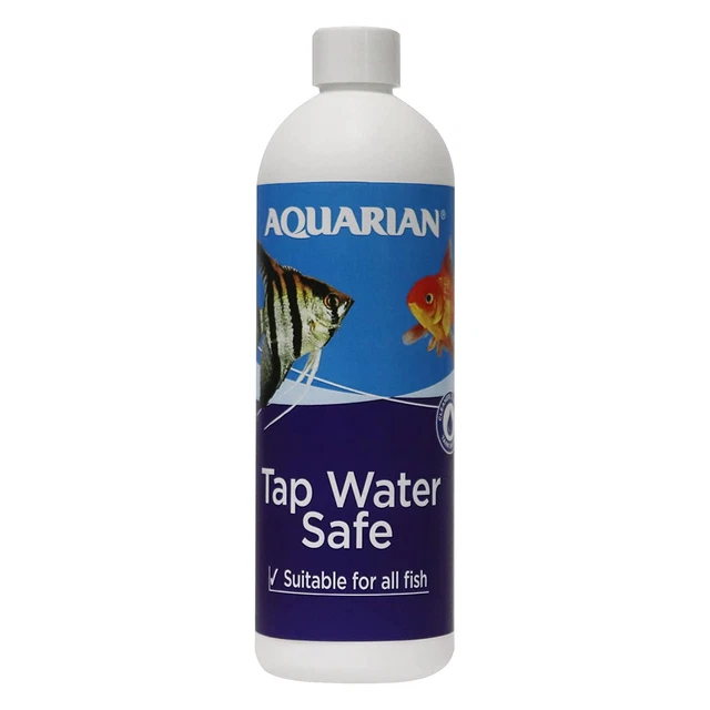 Aquarian Tap Water Safe 473ml Aquarium Fish Tank Tapwater Chlorine Remover