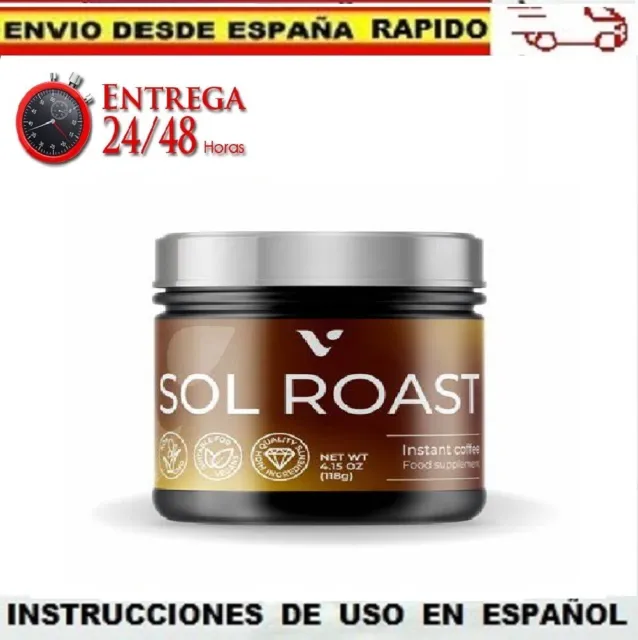 Cafe SOL ROAST Valentus ¡Novedad bebida con nootropicos!⚠️1 BOTE 118g = 1 mes⚠️