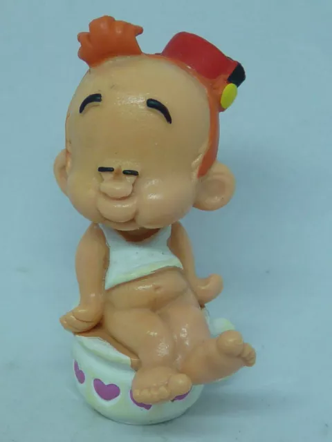 Ancienne Figurine Plastique Bande Dessinnee* Le Petit Spirou N° 5