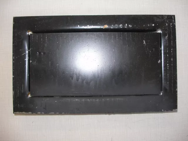Vestal Fireplace Black Steel Bottom Clean Out Door 6 1/2" x 11"  ST49