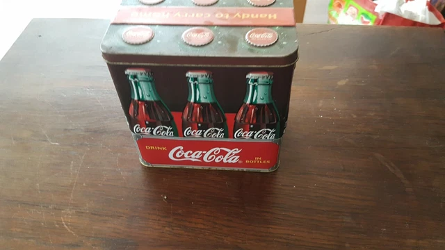 Boîte Métal Coca-Cola 1989 – Paris – Vintage – Collection