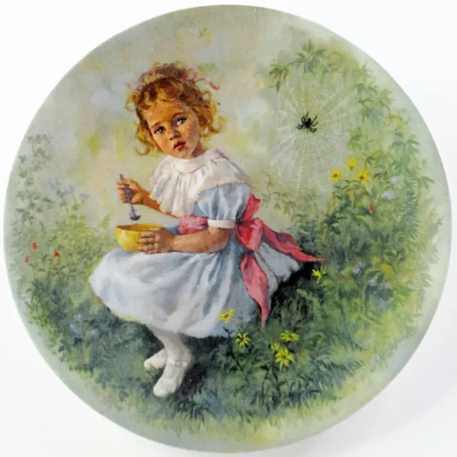 Reco - Little Miss Muffet - #3 Mother Goose Series  - Lim.  Ed Collector Plate