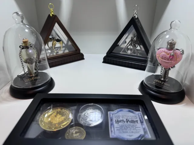 Harry Potter - Repliken - Noble Collection Set - Horkrux Ring, Liebestrank u.w.