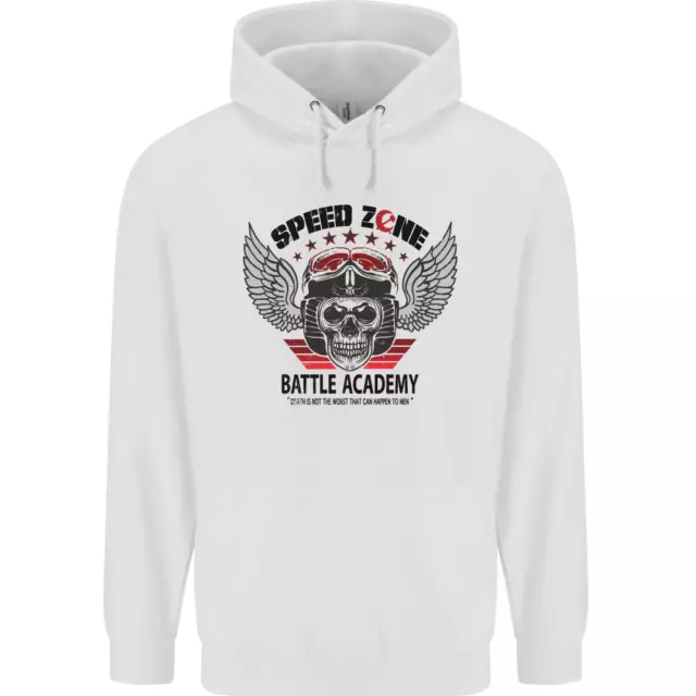Speed Zone Motorcycle Motorbike Biker Childrens Kids Hoodie