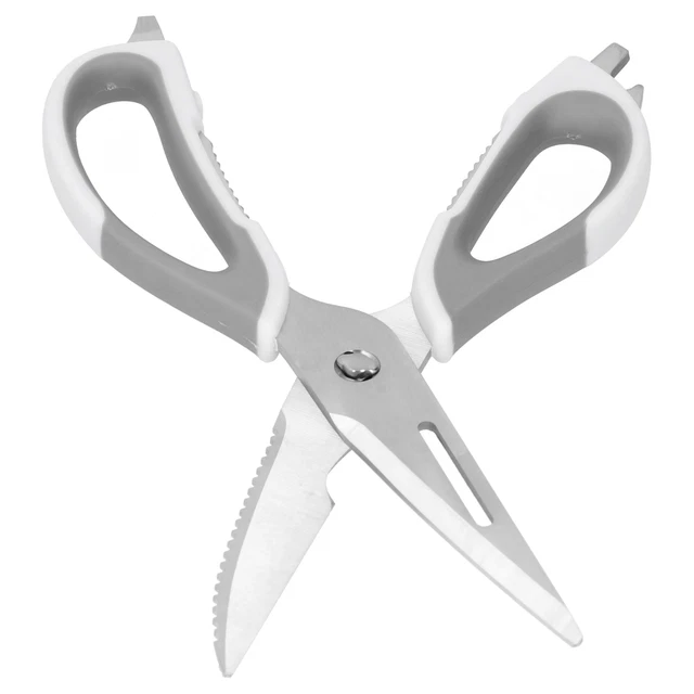Tijeras de cocina desmontables grises acero inoxidable multifuncionales mariscos MX