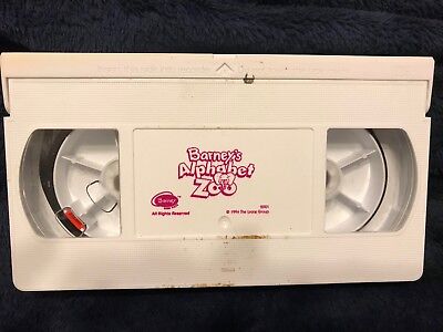 BARNEY’S ALPHABET ZOO Educational Fun Vhs Video Tape-ONLY (Unlimited ...