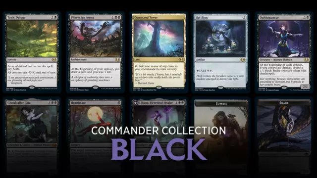 Commander Collection: Black ~ Magic the Gathering MTG SEALED 2