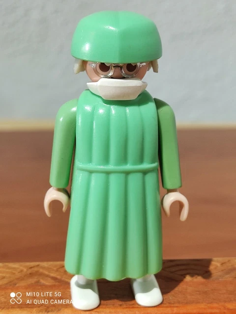PLAYMOBIL ANTIGUO CIRUJANO Sala De Operaciones Quirofano Ref 3459