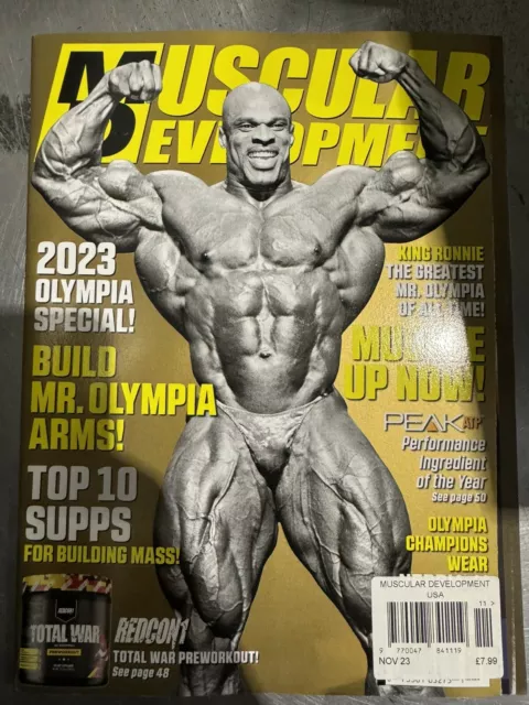 Muscular Development Magazine USA Nov 2023 Olympia Special! King Ronnie Coleman