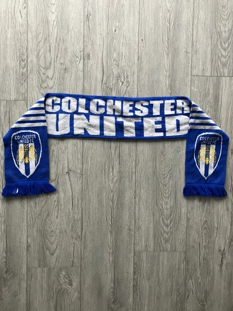 Colchester United Football Club Scarf Merchandise Blue