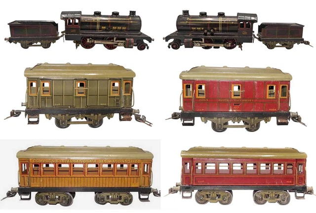 Rame électrique C.R. - JEP - Hornby – Échelle 0 – Train Miniature Ancien