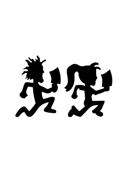 Think Bike Girl Decal Vinyl Sticker – 5.5x5in Black, For Car/Van/Bumper, UK Made