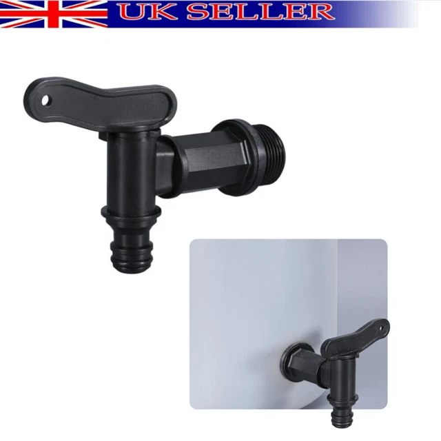 FRESH WASTE WATER Tank Drain Tap\Fit Motorhome Caravan\Boat Camper Van