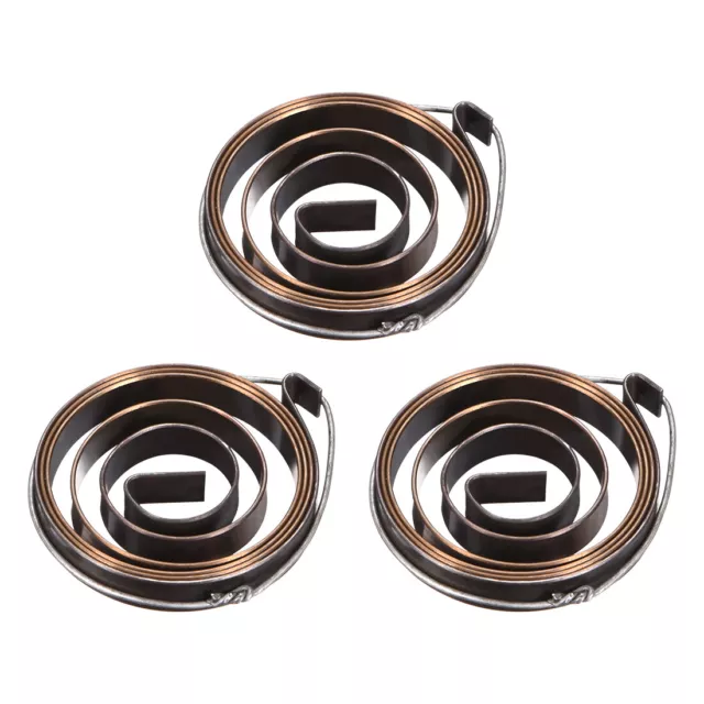 3Pcs Perceuse Ressort Aliment Penne Bobine Assemblage 680mm 34x6x0.7mm