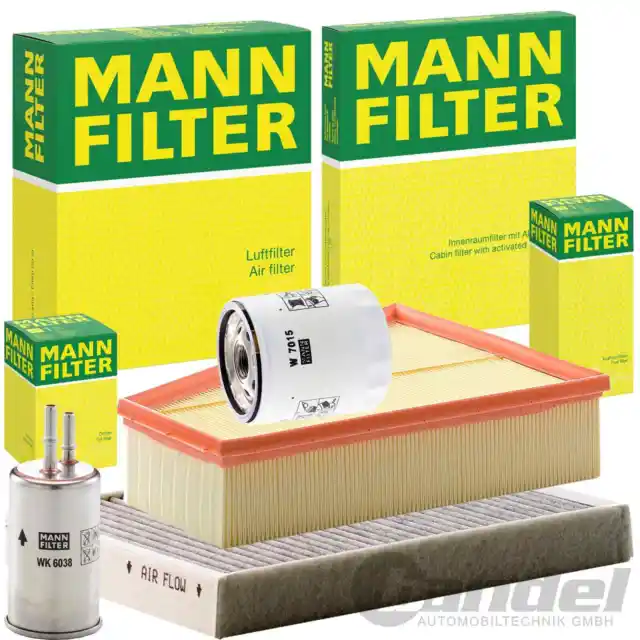 MANN FILTER INSPEKTIONSPAKET passend für 2.0 VOLVO S80 II V70 III 145+146 PS