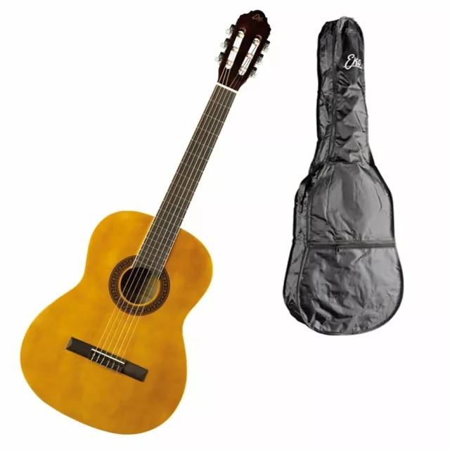 EKO CS10 CS-10 NATURAL Chitarra Classica  4/4 + Borsa Scuola Musica Live Karaoke