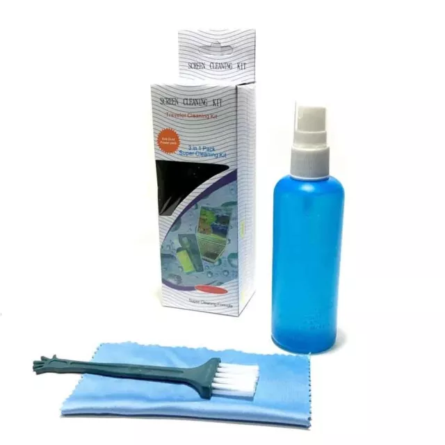 SCREEN CLEANER Laptops Keyboard iPad Plasma TV iPhone LCD Computer CLEANING KIT