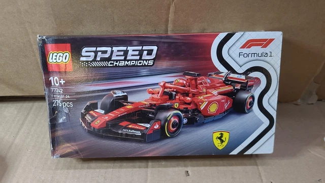 LEGO SPEED CHAMPIONS Ferrari SF-24 F1 Race Car Toy - Model Kit w/a ...