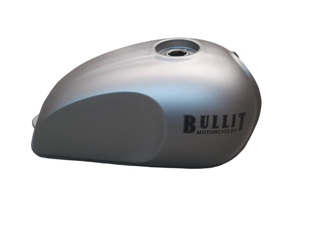 BULLIT HERO 50CC FUEL TANK SILVER (EURO 4) PicClick UK