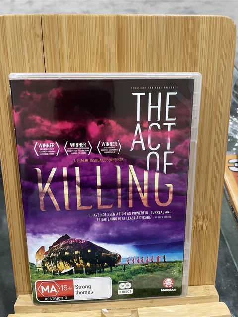The Act Of Killing Region 4 Dvd Rare
