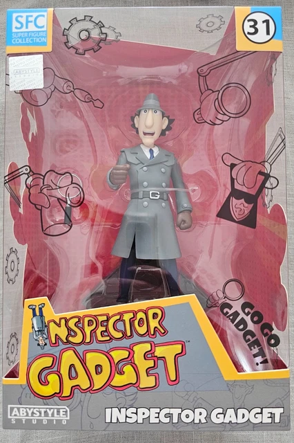 Figurine Abystyle Inspecteur Gadget 17cm - Héros De Dessin Animé - Neuf