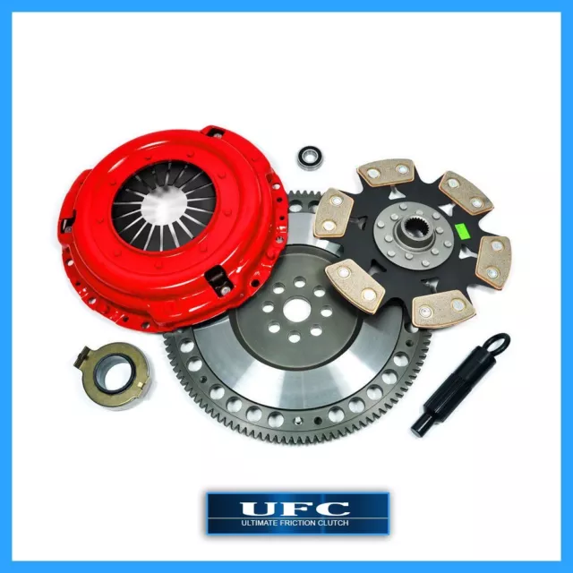 UFC STAGE 4 CLUTCH KIT & FORGED RACE FLYWHEEL for 90-96 NISSAN 300ZX TWIN TURBO