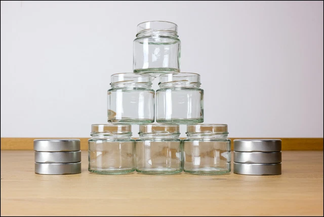 Set 20 Barattoli Plastica 240ml | Coperchio A Vite Ermetico | Per Spezie, Cereali, Conserve - Foto 8