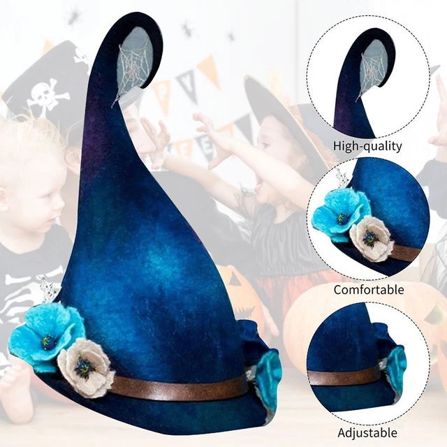 Cappelli da strega in feltro Oggetti di scena cosplay Cappello dalla strega