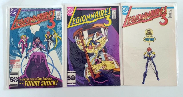 Legionnaires #1,3,4 Avg VF/NM Mini Series Bag Board Combine AH6