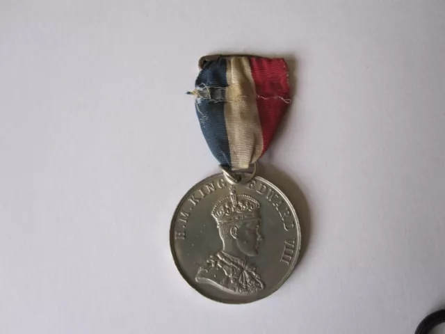 Coronation of King Edward VIII commemorative medal 12 May 1937 Westminster Abbey