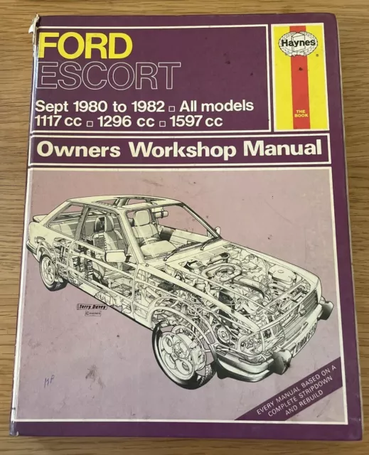 Ford Escort (Petrol) Sept 1980 to 1982 Haynes Manual