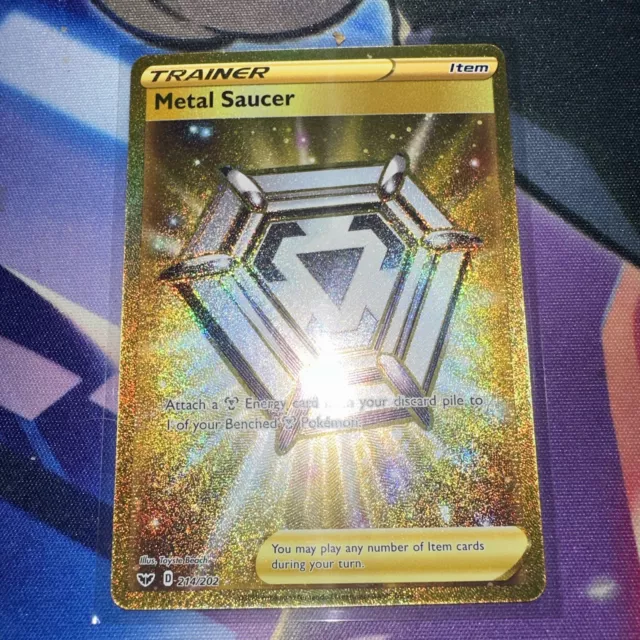 Zacian V Secret Rare Gold 217 NM/Mint - Pokemon Sword & Shield