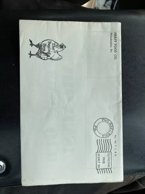 The Paying Hen by Pratt Food Co. vintage