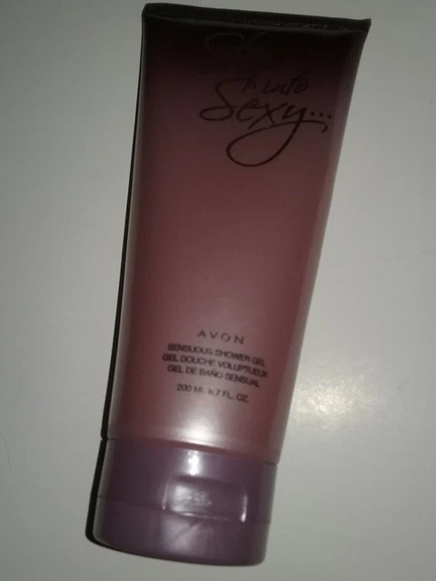 STEP INTO SEXY ""Gel de ducha"" Avon Mujer Baño y cuerpo RETIRADO Stock Antiguo NUEVO