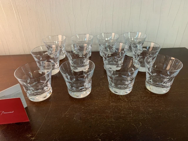 12 Vasos A Whisky Beluga De Cristal De Baccarat (Precio de Una Pieza )